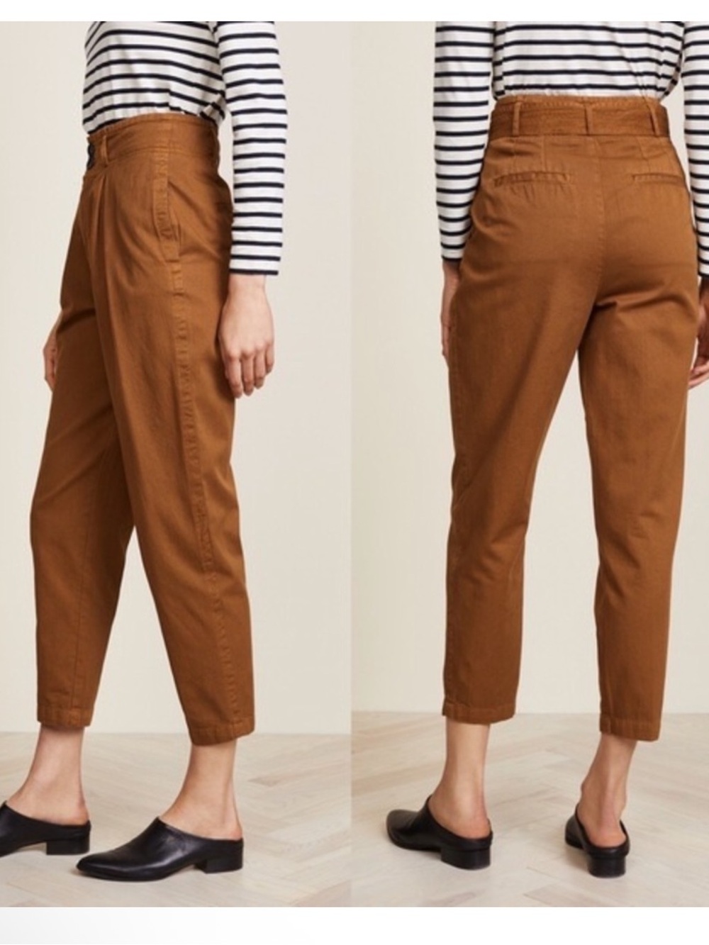 Free People High Waisted Pegged Pants